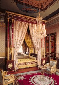 Chambre de la Reine Hortense de Beauharnais (1783-1837) - Francois Honore Georges Jacob Desmalter