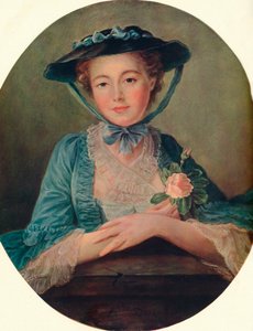 Mlle. Doré - École française, vers 1760