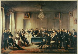 Francois-Guillaume J. St. Andrieux, poet … (painting on canvas) - François Joseph Heim