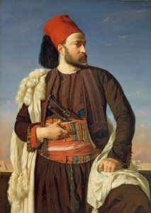 Portrait de Leconte de Floris en uniforme de l