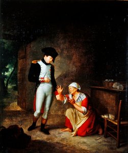 Napoléon visite un paysan dans la périphérie de Brienne, 4 août 1805