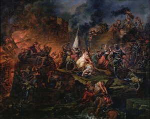 Jeanne Hachette défendant Beauvais en 1472 ou le siège de Beauvais