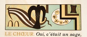 Illustration graphique de Prométhée Enchaîné par Eschyle, pub. 1941