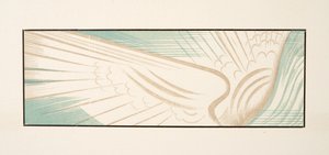 Illustration graphique de Prométhée Enchaîné par Eschyle, pub. 1941 - Francois Louis Schmied