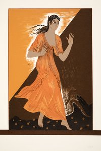 Pandore, de Prométhée Enchaîné par Eschyle, pub. 1941 - Francois Louis Schmied