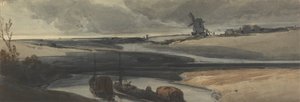 Scène de canal français, 1810