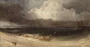 Le marin naufragé - Francois Louis Thomas Francia