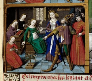 Scènes de la vie de Charlemagne (742-814)