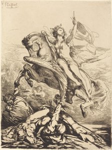 Génie des arts - Francois Nicolas Chifflart