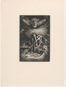 Page de titre pour "Douze eaux-fortes" - Francois Nicolas Chifflart