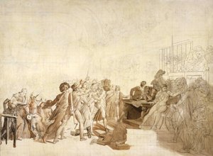 Le 10 août 1792, vers 1795-9 - Baron François Pascal Simon Gérard