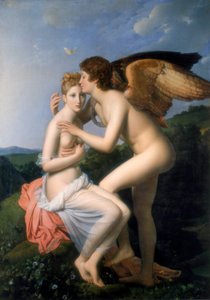 Psyché recevant le premier baiser de Cupidon, 1798