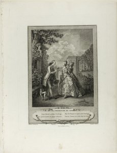 Evening Walk, from Monument du Costume Physique et Moral de la fin du Dix-huitième siècle