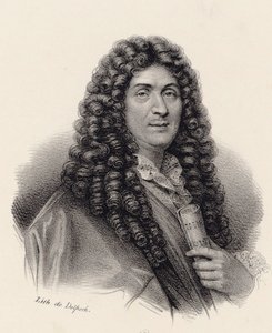 Portrait du compositeur Jean-Baptiste Lully 1632-1687 - Francois Seraphin Delpech