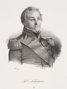 Portrait de Horace Sébastiani - Francois Seraphin Delpech