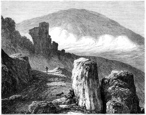 Le Brocken, ou Blocksberg, montagnes du Harz, Allemagne
