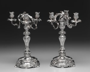 Candélabre, 1757-1758
