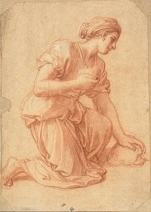 Femme agenouillée - Francois Verdier