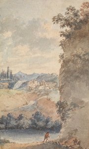 Paysage italien - Francois Vivares