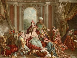 Esther est décorée pour le roi