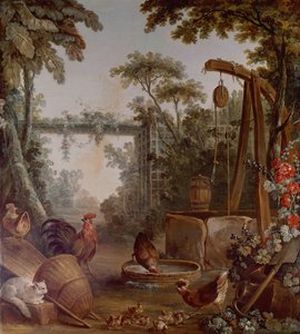 La cour de ferme - François Boucher