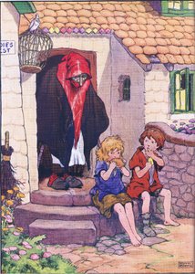 Hansel, Gretel et la sorcière, de Hansel et Gretel publié par Blackie & Son Limited, vers 1940