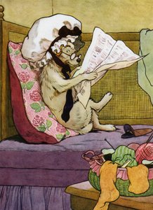 Illustration pour Old Mother Hubbard