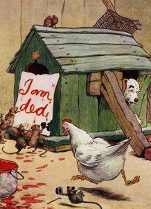 Illustration pour Old Mother Hubbard