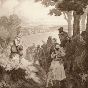 Illustration pour The Scholar-Gipsy de Matthew Arnold