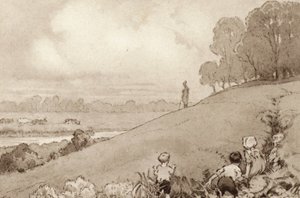 Illustration pour The Scholar-Gipsy de Matthew Arnold