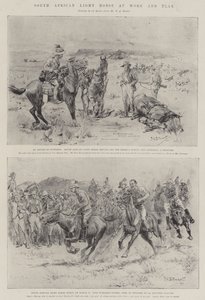 South African Light Horse au travail et au jeu