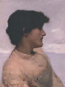 Étude de figure, Newlyn - Frank Bramley