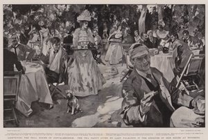 Éclaircir les Heures Ennuyeuses de la Convalescence, la Fête du Thé donnée par Lady Falkiner dans les Jardins de sa Maison à Wynberg
