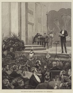 Le prince de Galles au club des Minnesingers, Portsmouth
