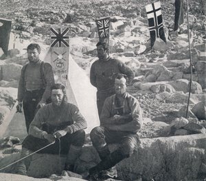 La deuxième partie occidentale au Cap Géologie le jour de Noël, 1911, 1913