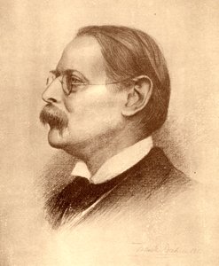 Edmund William Gosse, poète, auteur et critique anglais, 1913 - Frank Dicksee