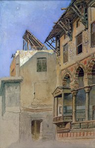 Maison de Memlook Radnau Bey, Le Caire, 1870