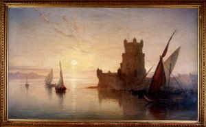 Lisbonne - Château de Balem, 1850 - Frank Dillon