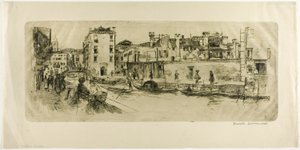Canal San Trovasso - Frank Duveneck