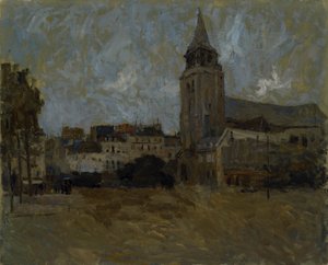 Place St. Germain des Pres - Frank Edwin Scott