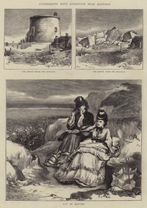 Expériences avec du coton-poudre près de Hastings - Frank Holl