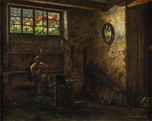 Le repos du forgeron