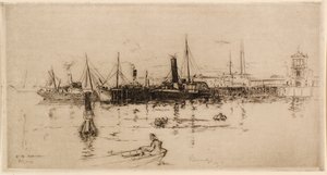 Au bassin de marée - Frank Laing