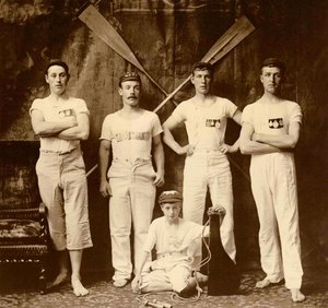 Équipage du Whitby Friendship Rowing Club, Whitby, Angleterre, 1901 - Frank Meadow Sutcliffe