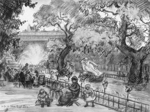 Jardin du Palais-Royal, 1915