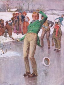 M. Winkle sur la glace (Les Papiers de Pickwick)