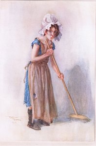 La Marquise, vers 1920 (lithographie en couleur)