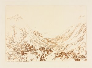 Ben Arthur, Écosse, 1884