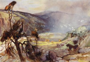Tempête dans les Cheviots - Frank Southgate