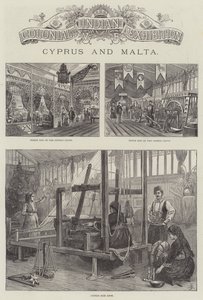 Exposition coloniale et indienne, Chypre et Malte - Frank Watkins